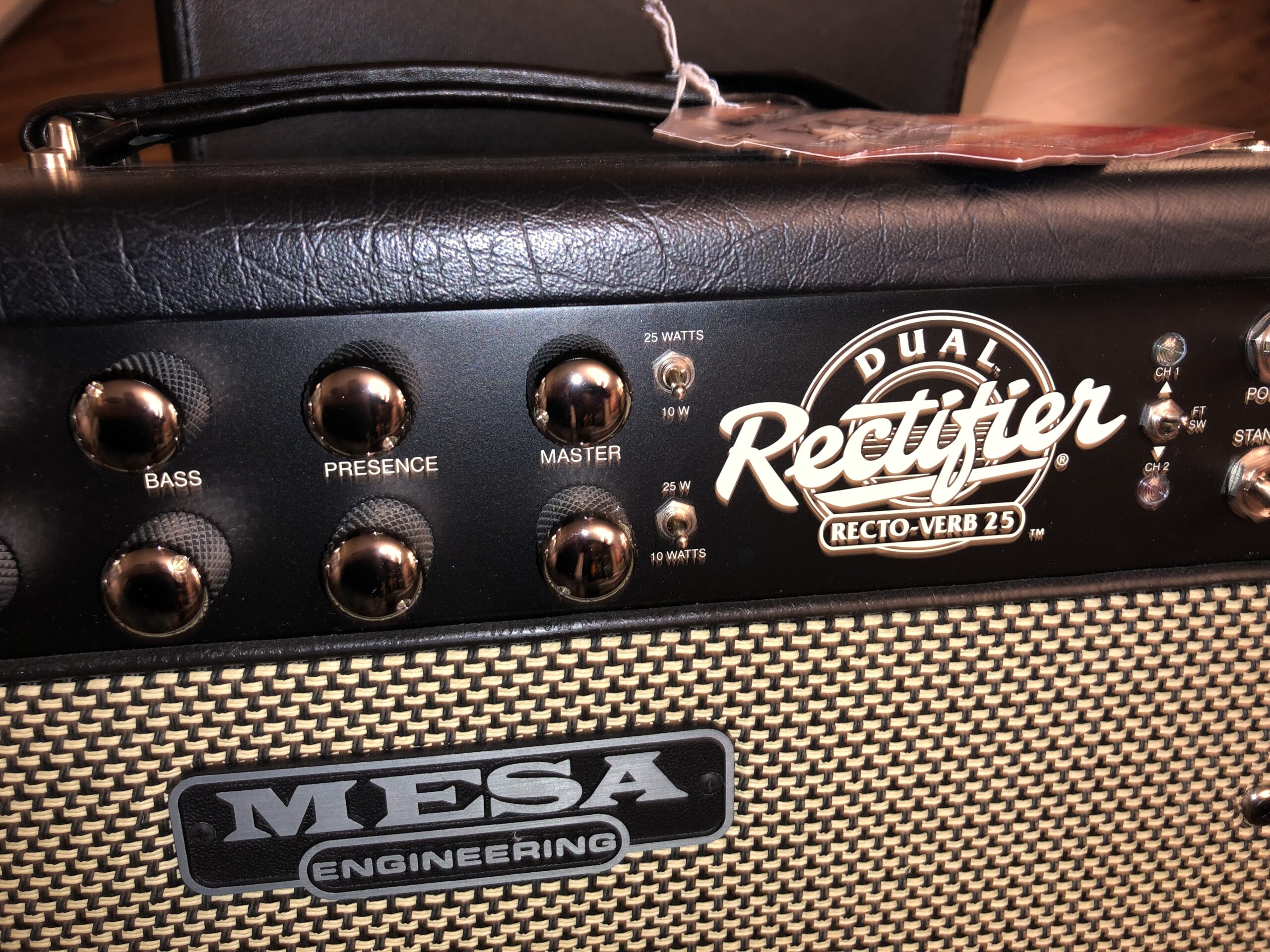 Mesa amplifier controls